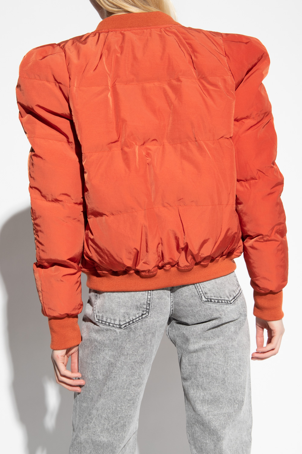 Orange 'Cody' insulated jacket Black Isabel Marant Étoile
